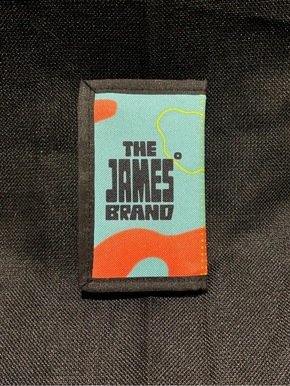 The James Brand Men’s Wallet - Aqua with Velcro closure